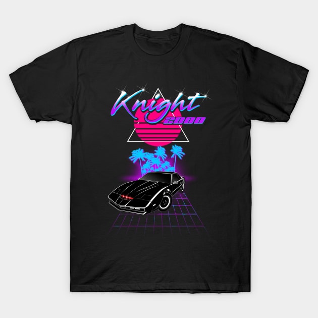 Knight 2000 T-Shirt by Bomdesignz